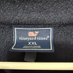 Vineyard Vines Dark Blue Fleece XXL zip up